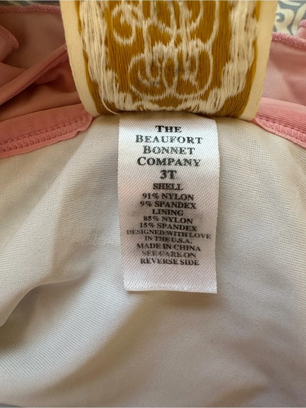 The Beaufort Bonnet Company 3T Bowhicket Swimsuit Grandmillennial Esque Waves